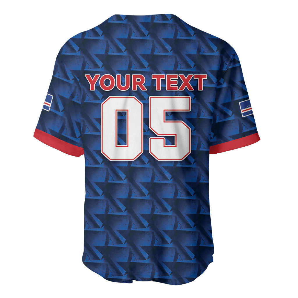 Custom Cabo Verde Football 2026 Baseball Jersey Road To Glory
