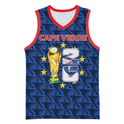 Custom Cabo Verde Football 2026 Basketball Jersey Road To Glory