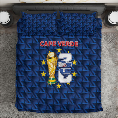 Cabo Verde Football 2026 Bedding Set Road To Glory