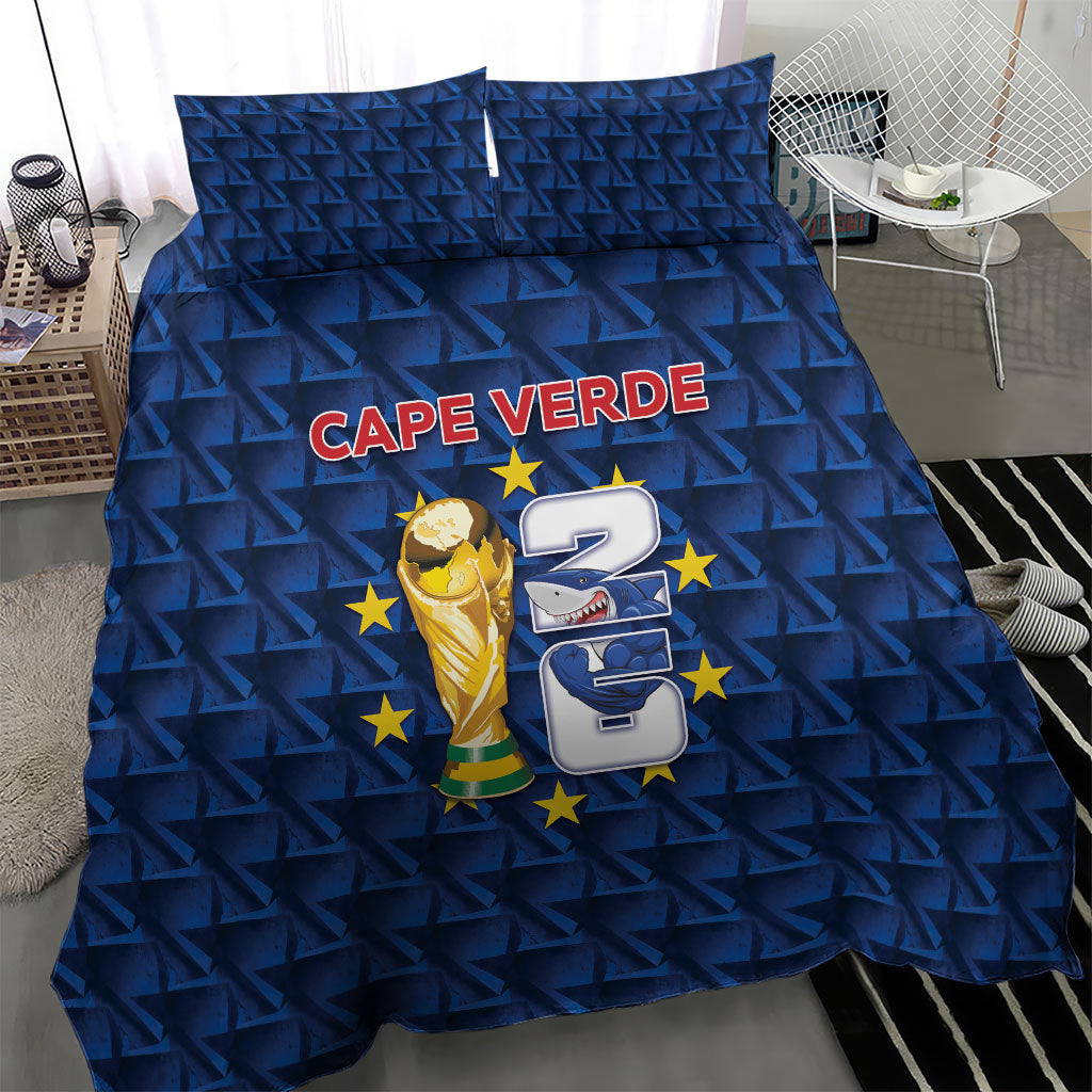 Cabo Verde Football 2026 Bedding Set Road To Glory