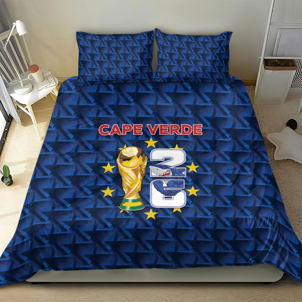 Cabo Verde Football 2026 Bedding Set Road To Glory