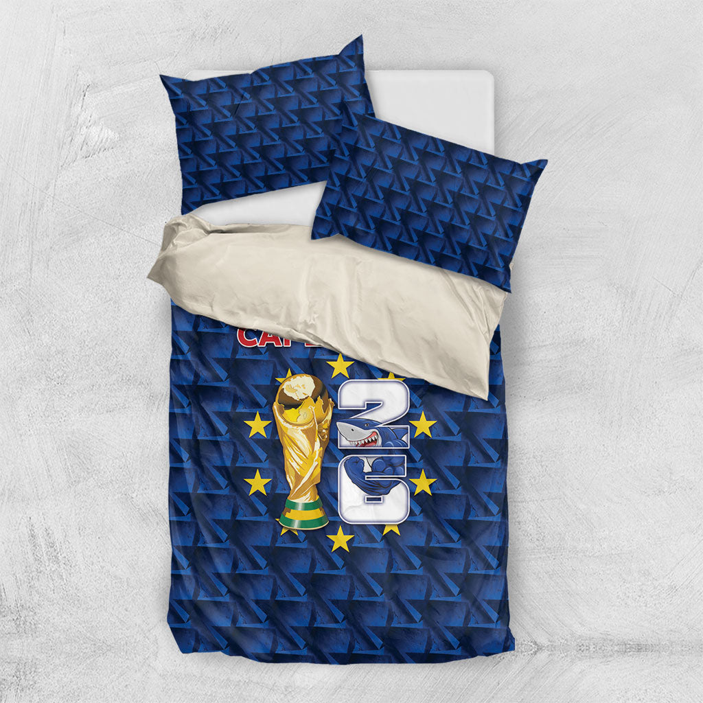 Cabo Verde Football 2026 Bedding Set Road To Glory