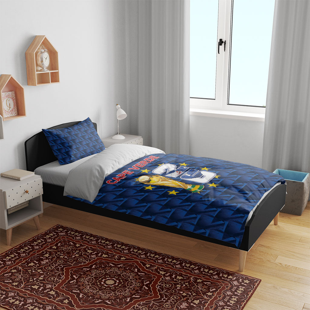 Cabo Verde Football 2026 Bedding Set Road To Glory