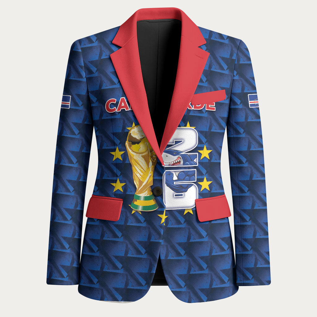 Custom Cabo Verde Football 2026 Blazer Road To Glory