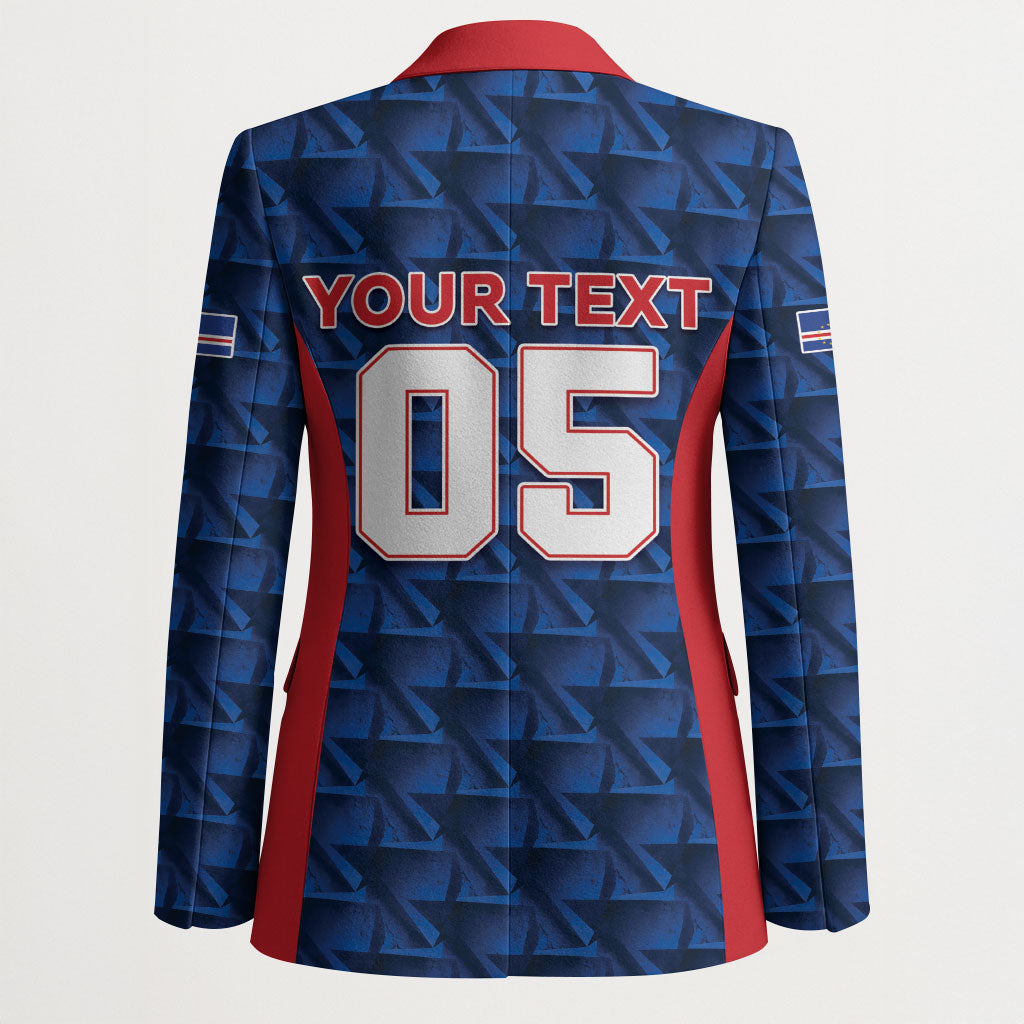 Custom Cabo Verde Football 2026 Blazer Road To Glory