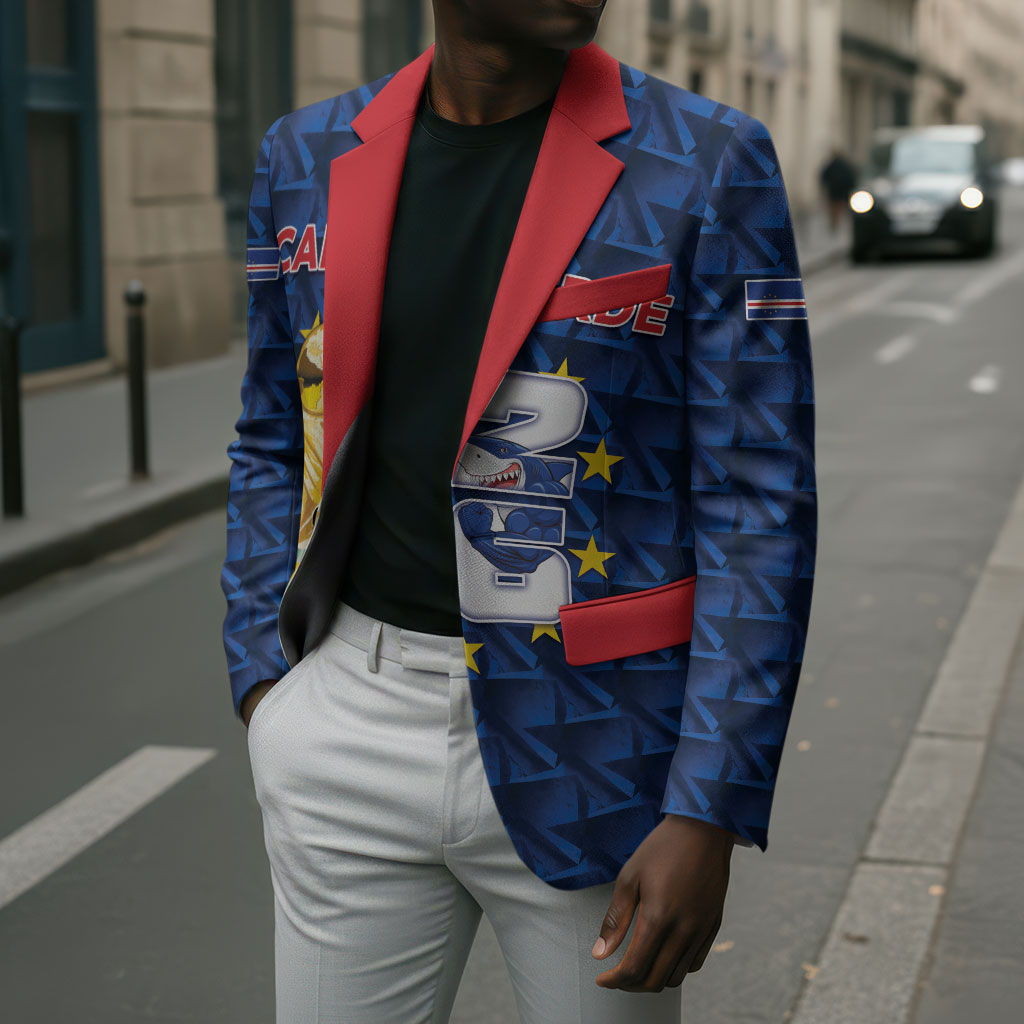 Custom Cabo Verde Football 2026 Blazer Road To Glory