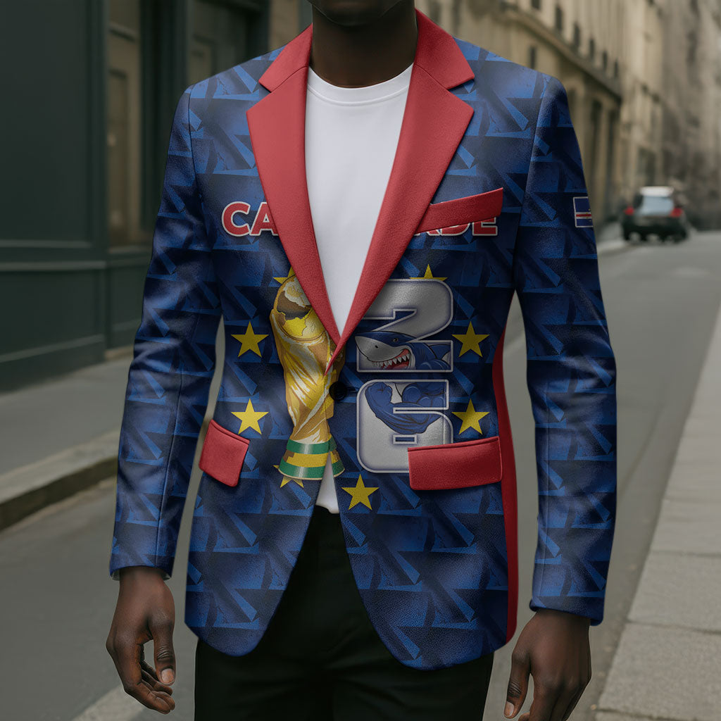 Custom Cabo Verde Football 2026 Blazer Road To Glory