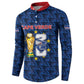 Custom Cabo Verde Football 2026 Button Sweatshirt Road To Glory