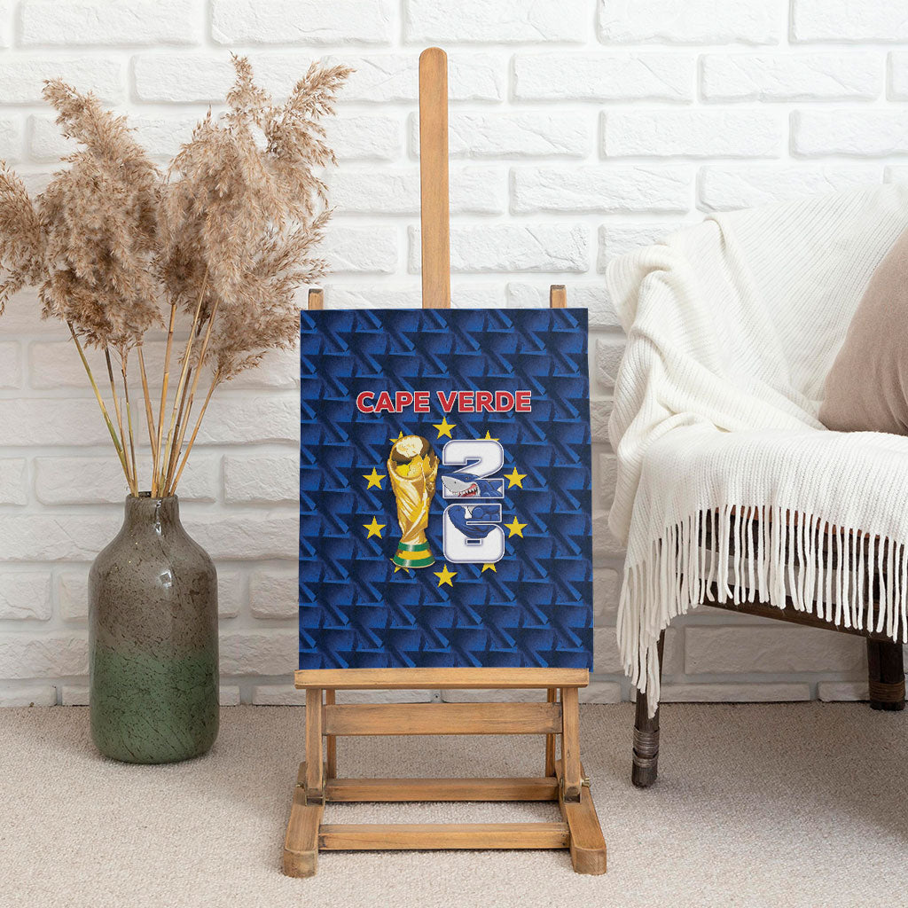 Cabo Verde Football 2026 Canvas Wall Art Road To Glory