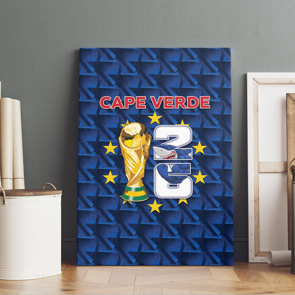 Cabo Verde Football 2026 Canvas Wall Art Road To Glory