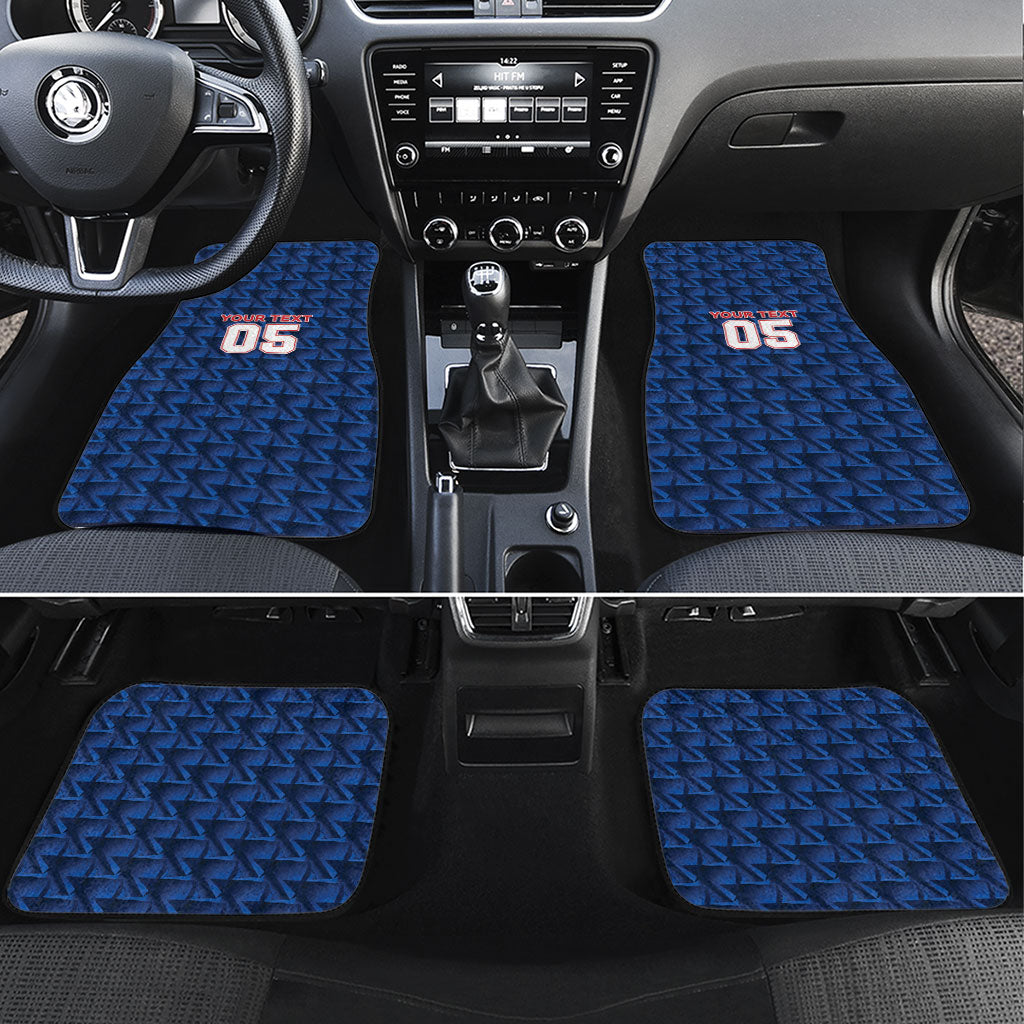 Custom Cabo Verde Football 2026 Car Mats Road To Glory