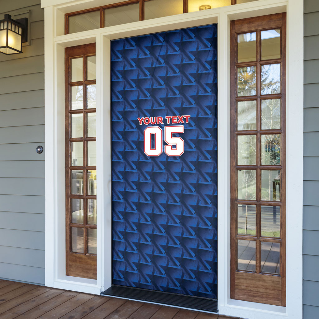 Custom Cabo Verde Football 2026 Door Cover Road To Glory
