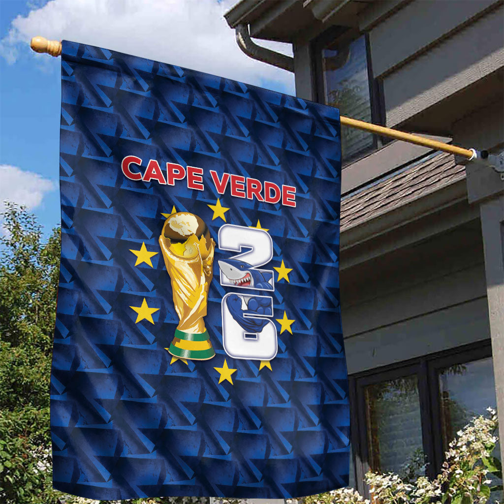 Cabo Verde Football 2026 Garden Flag Road To Glory