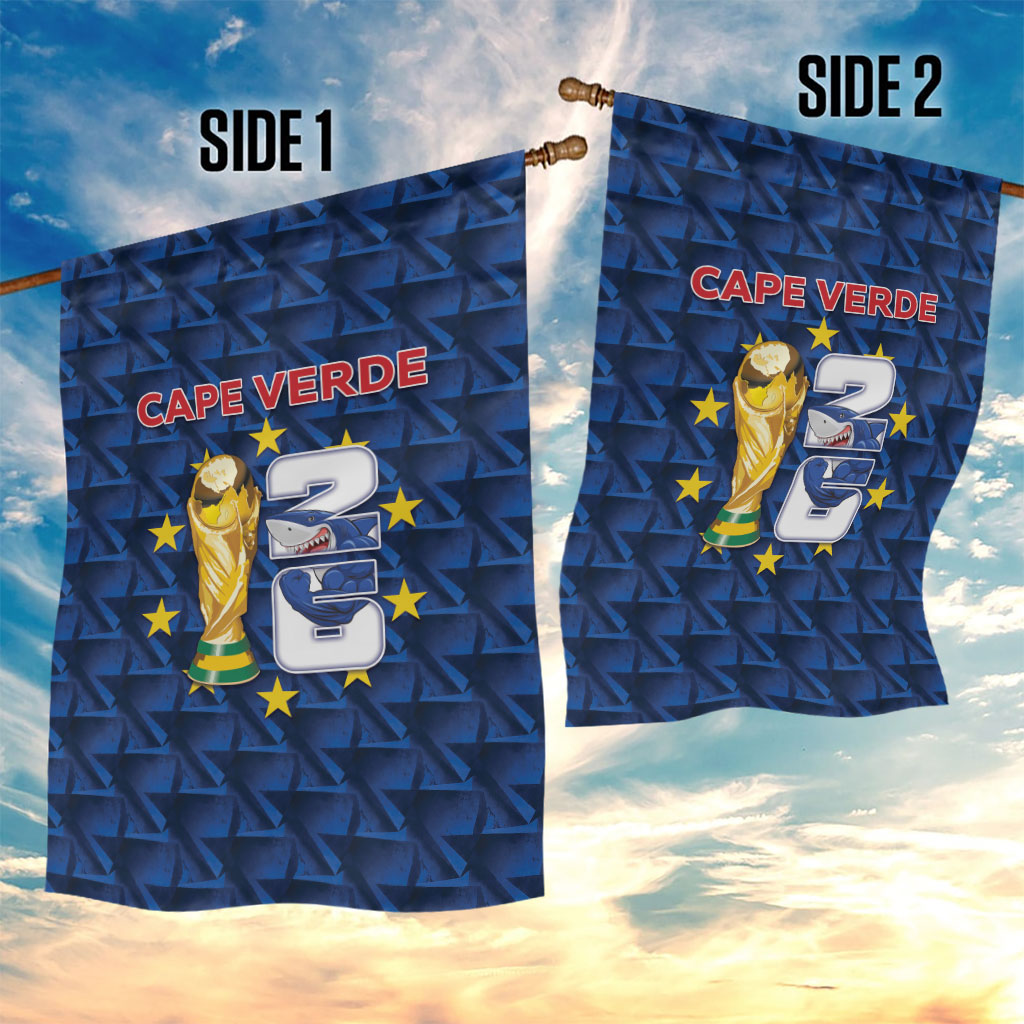 Cabo Verde Football 2026 Garden Flag Road To Glory