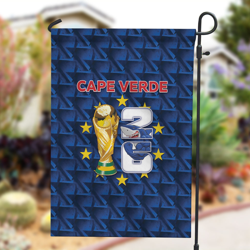 Cabo Verde Football 2026 Garden Flag Road To Glory