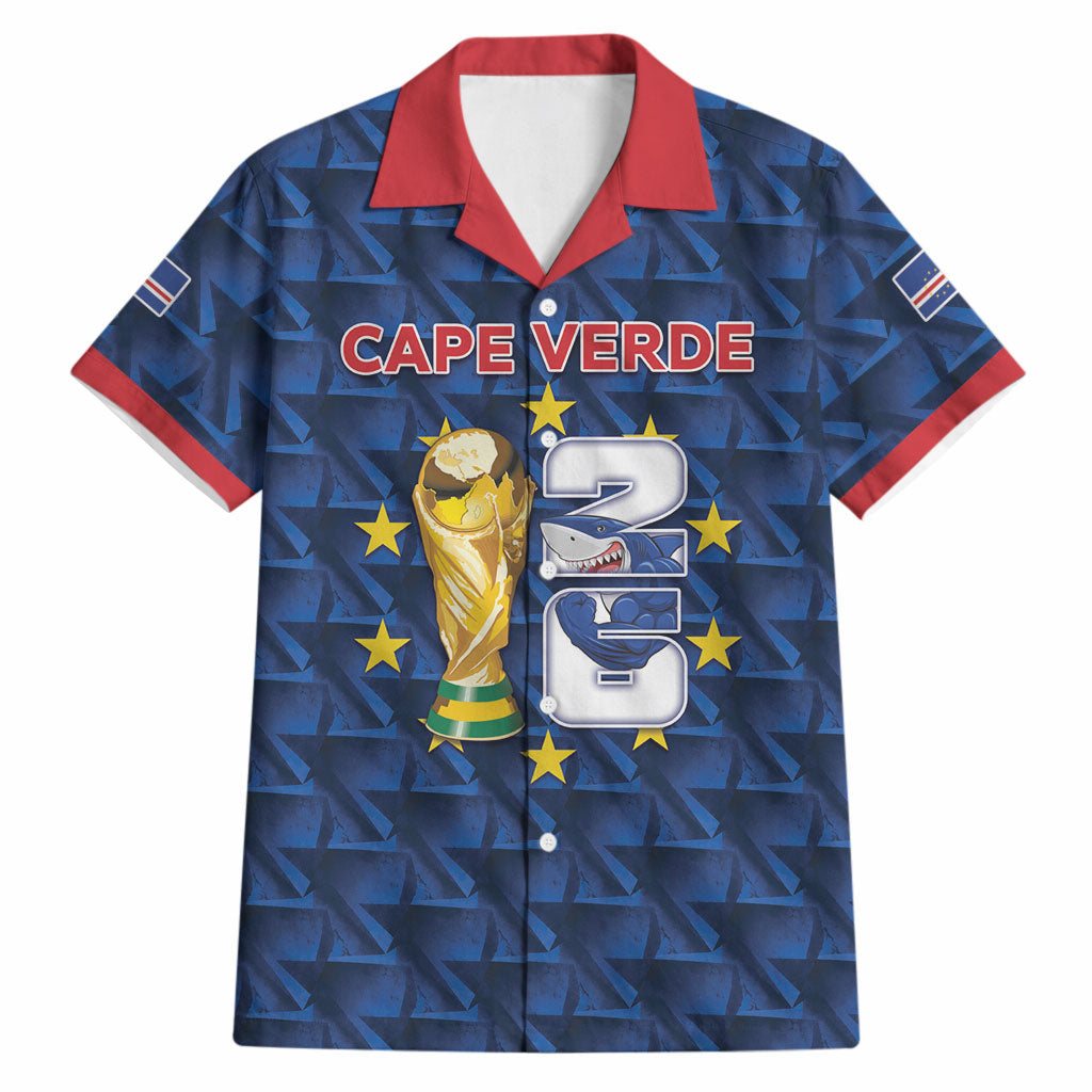 Custom Cabo Verde Football 2026 Hawaiian Shirt Road To Glory