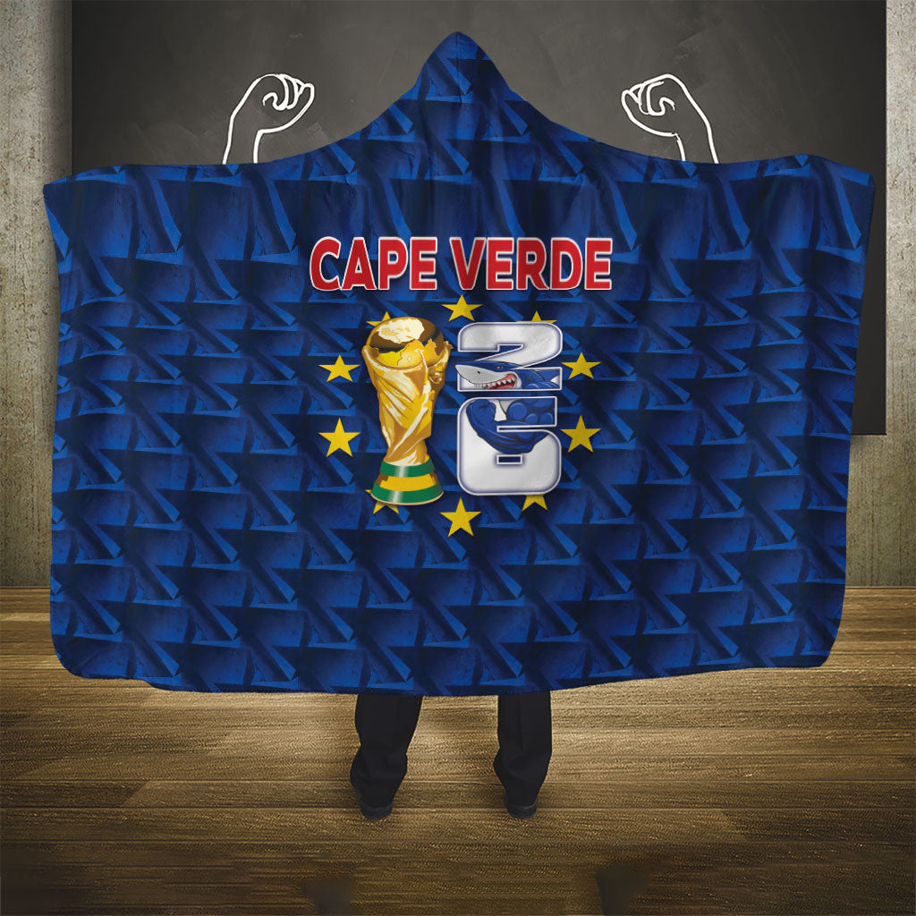 Cabo Verde Football 2026 Hooded Blanket Road To Glory