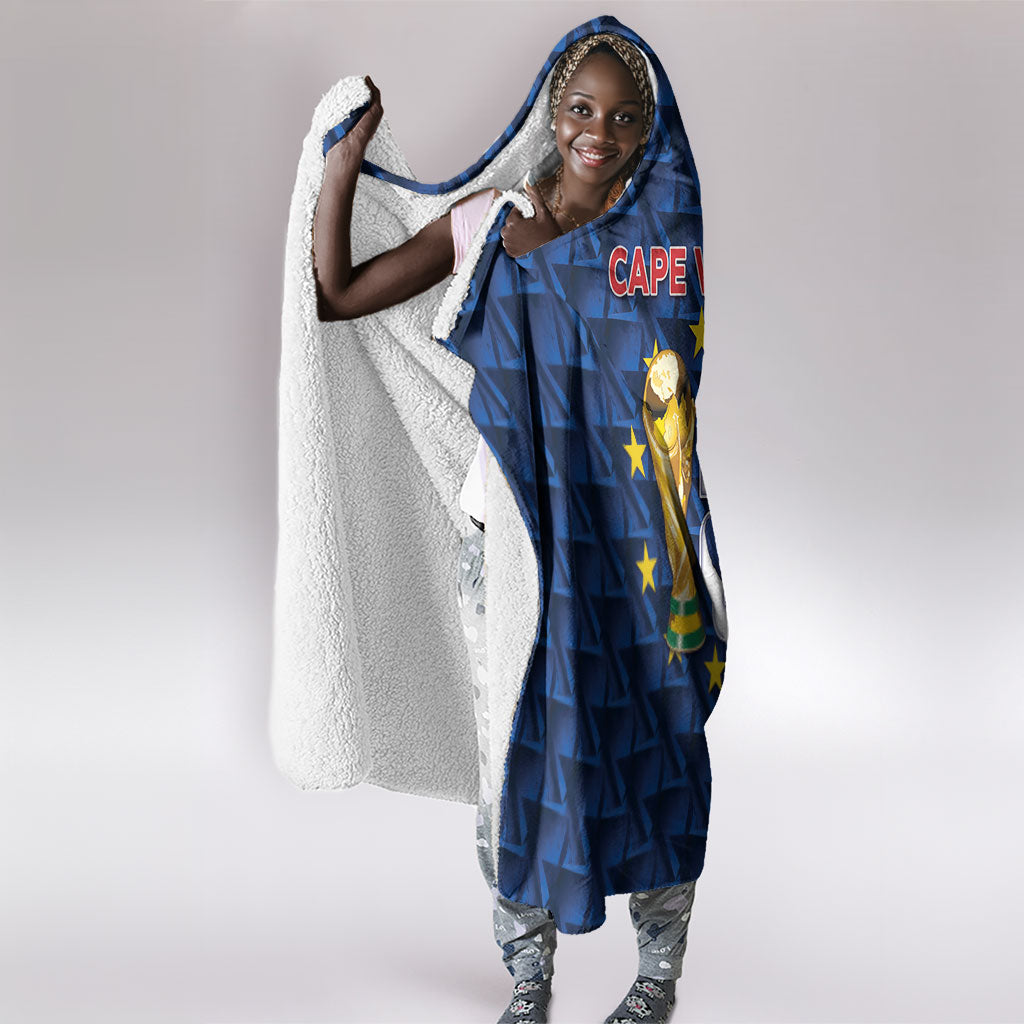 Cabo Verde Football 2026 Hooded Blanket Road To Glory