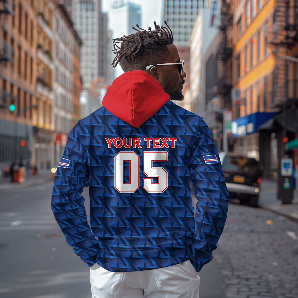 Custom Cabo Verde Football 2026 Hoodie Road To Glory
