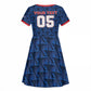 Custom Cabo Verde Football 2026 Kid Short Sleeve Dress Road To Glory