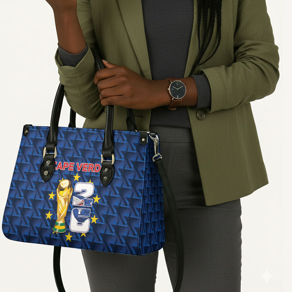 Cabo Verde Football 2026 Leather Bag Road To Glory
