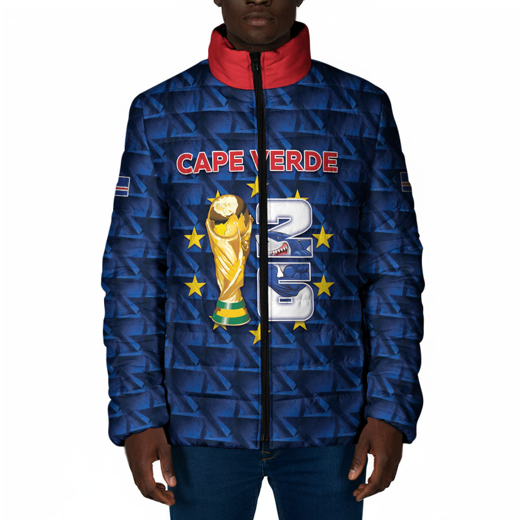 Custom Cabo Verde Football 2026 Padded Jacket Road To Glory