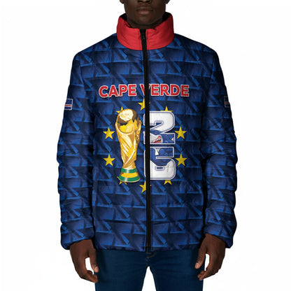 Custom Cabo Verde Football 2026 Padded Jacket Road To Glory