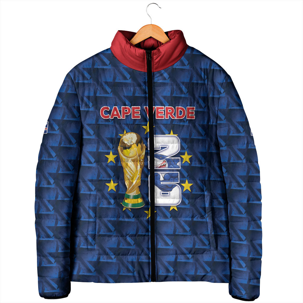 Custom Cabo Verde Football 2026 Padded Jacket Road To Glory