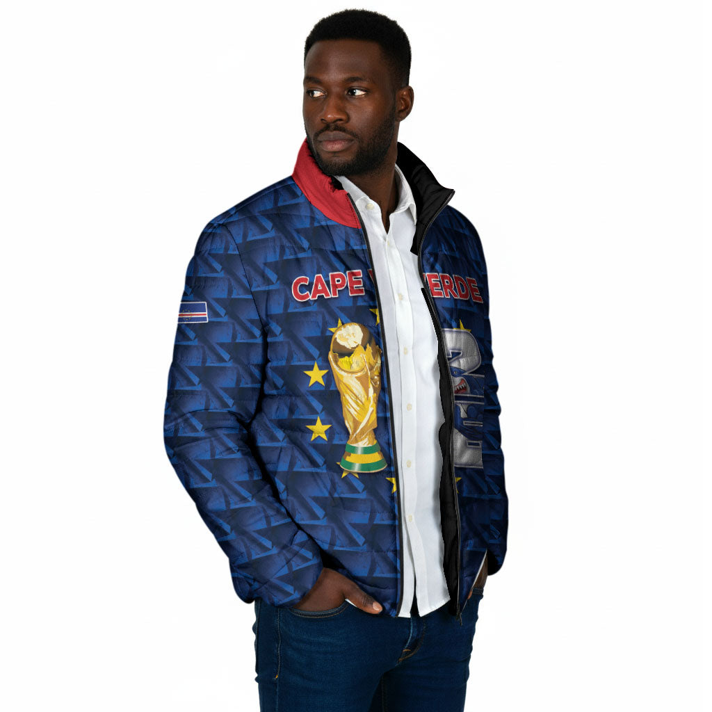 Custom Cabo Verde Football 2026 Padded Jacket Road To Glory