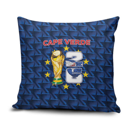 Cabo Verde Football 2026 Pillow Cover Road To Glory
