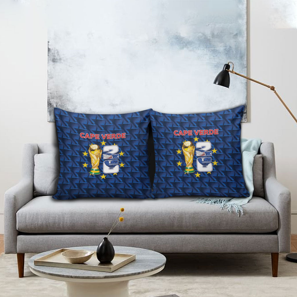 Cabo Verde Football 2026 Pillow Cover Road To Glory