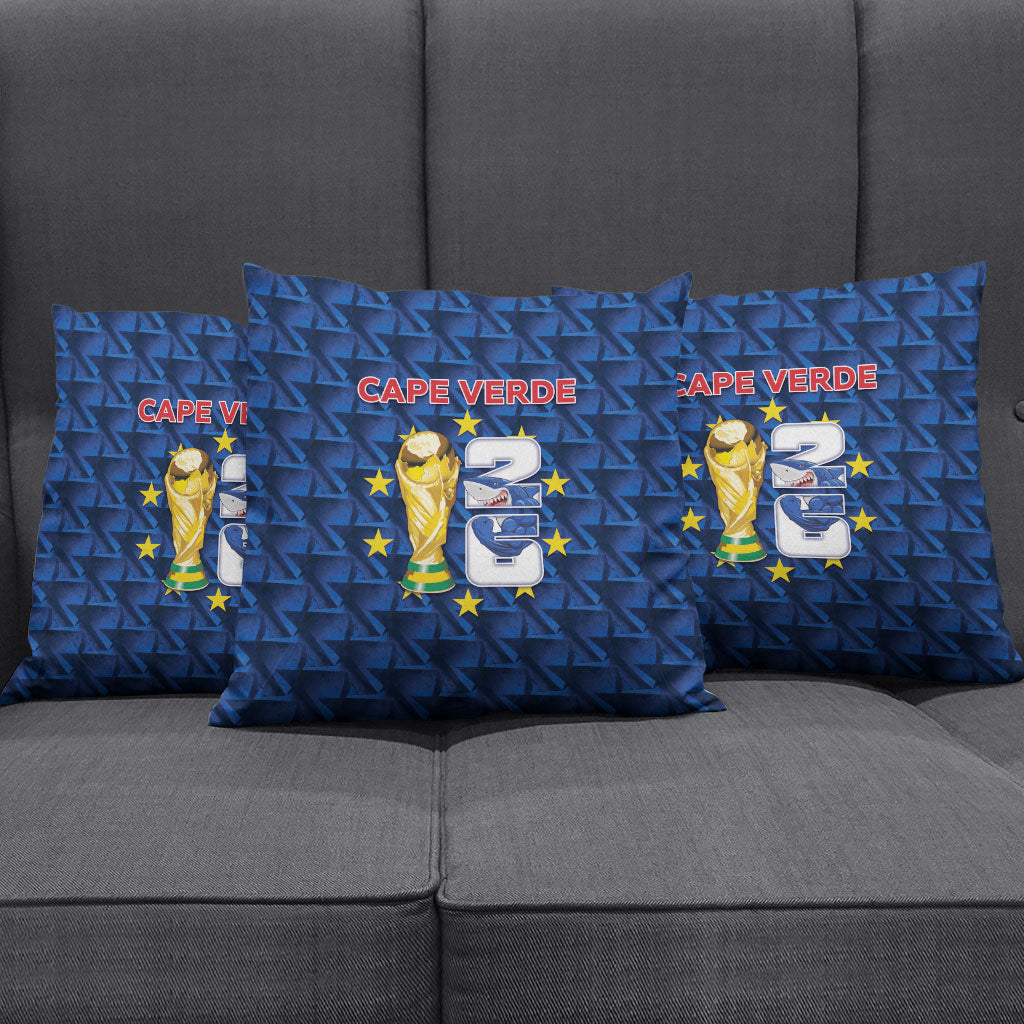 Cabo Verde Football 2026 Pillow Cover Road To Glory