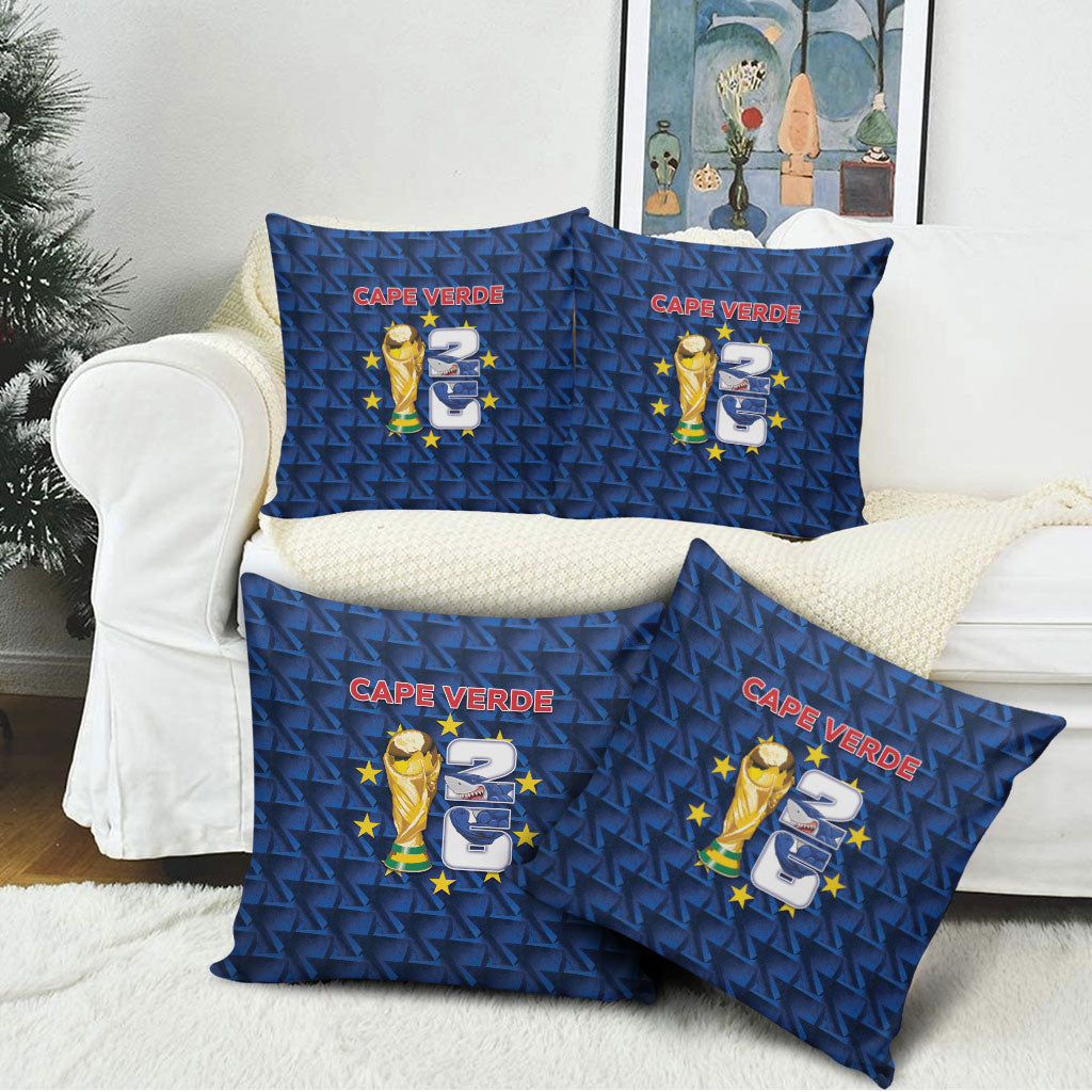 Cabo Verde Football 2026 Pillow Cover Road To Glory