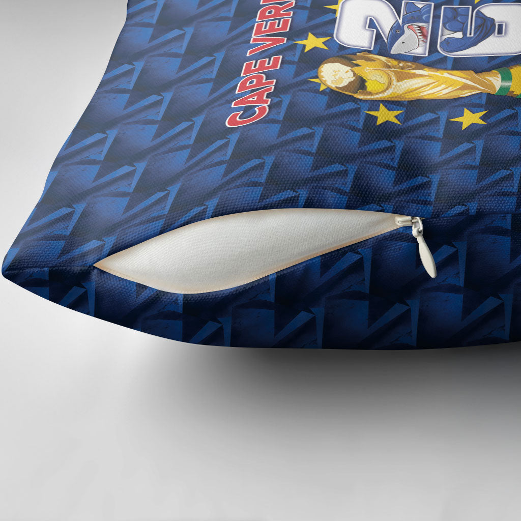 Cabo Verde Football 2026 Pillow Cover Road To Glory