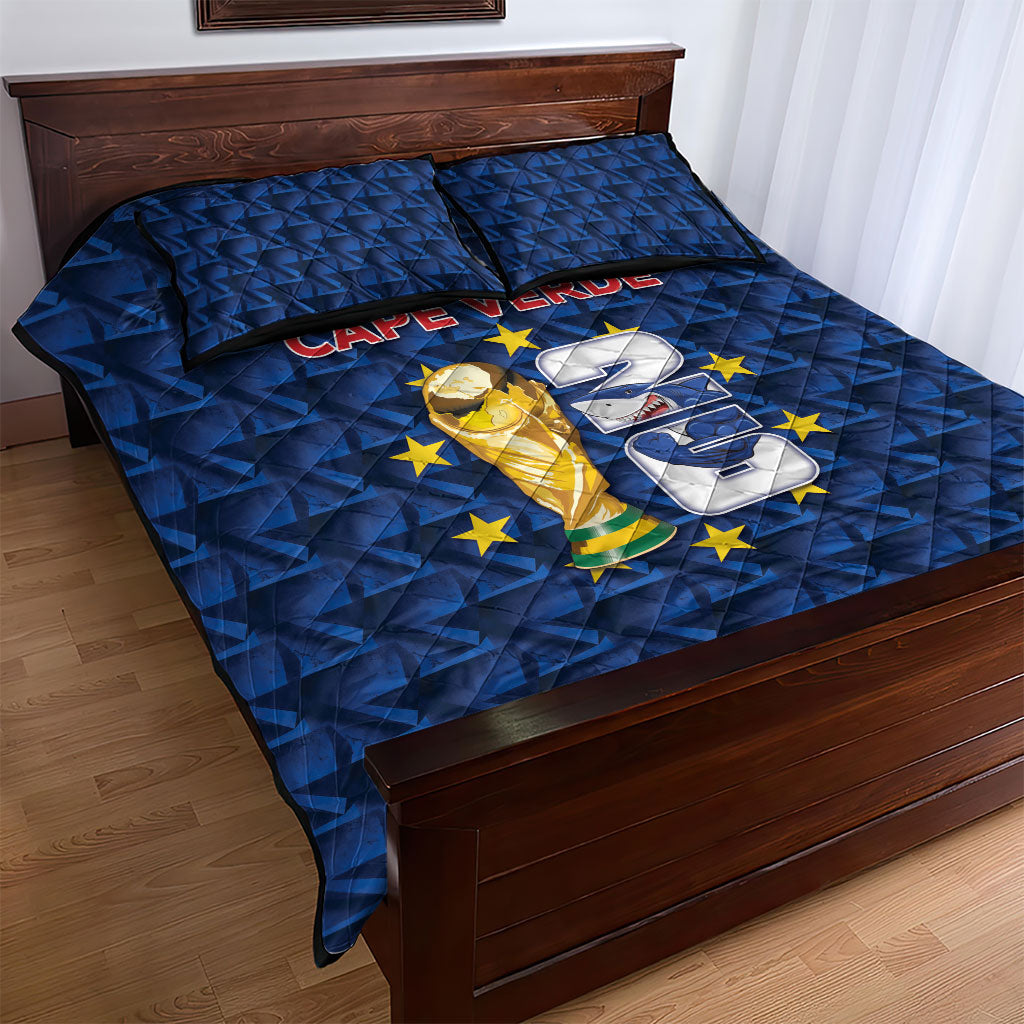 Cabo Verde Football 2026 Quilt Bed Set Road To Glory