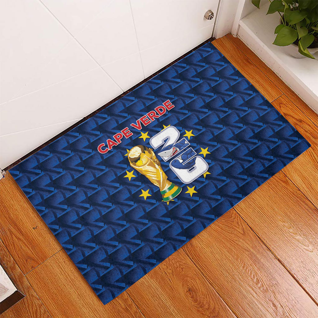 Cabo Verde Football 2026 Rubber Doormat Road To Glory