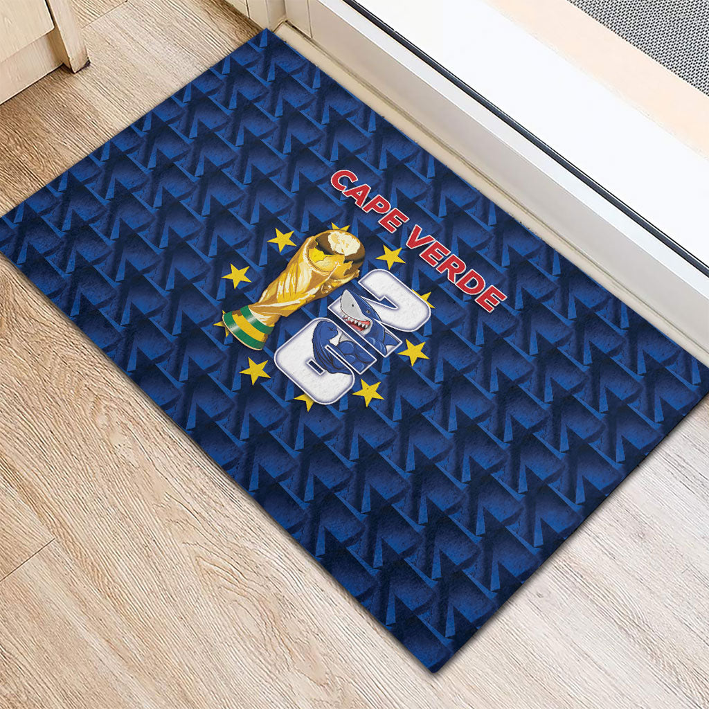 Cabo Verde Football 2026 Rubber Doormat Road To Glory