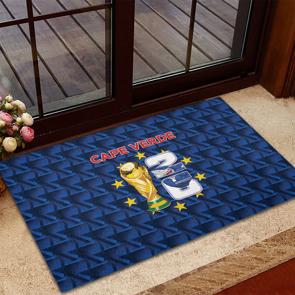 Cabo Verde Football 2026 Rubber Doormat Road To Glory