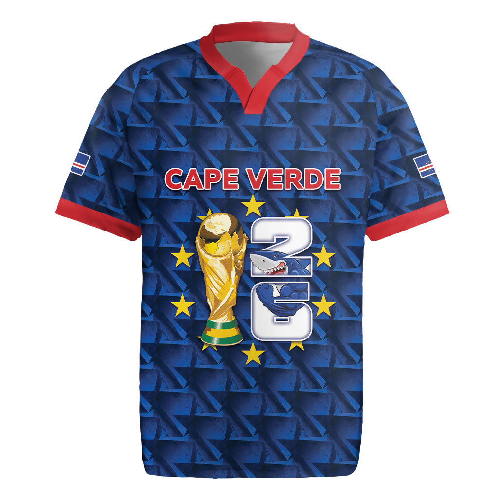 Custom Cabo Verde Football 2026 Rugby Jersey Road To Glory