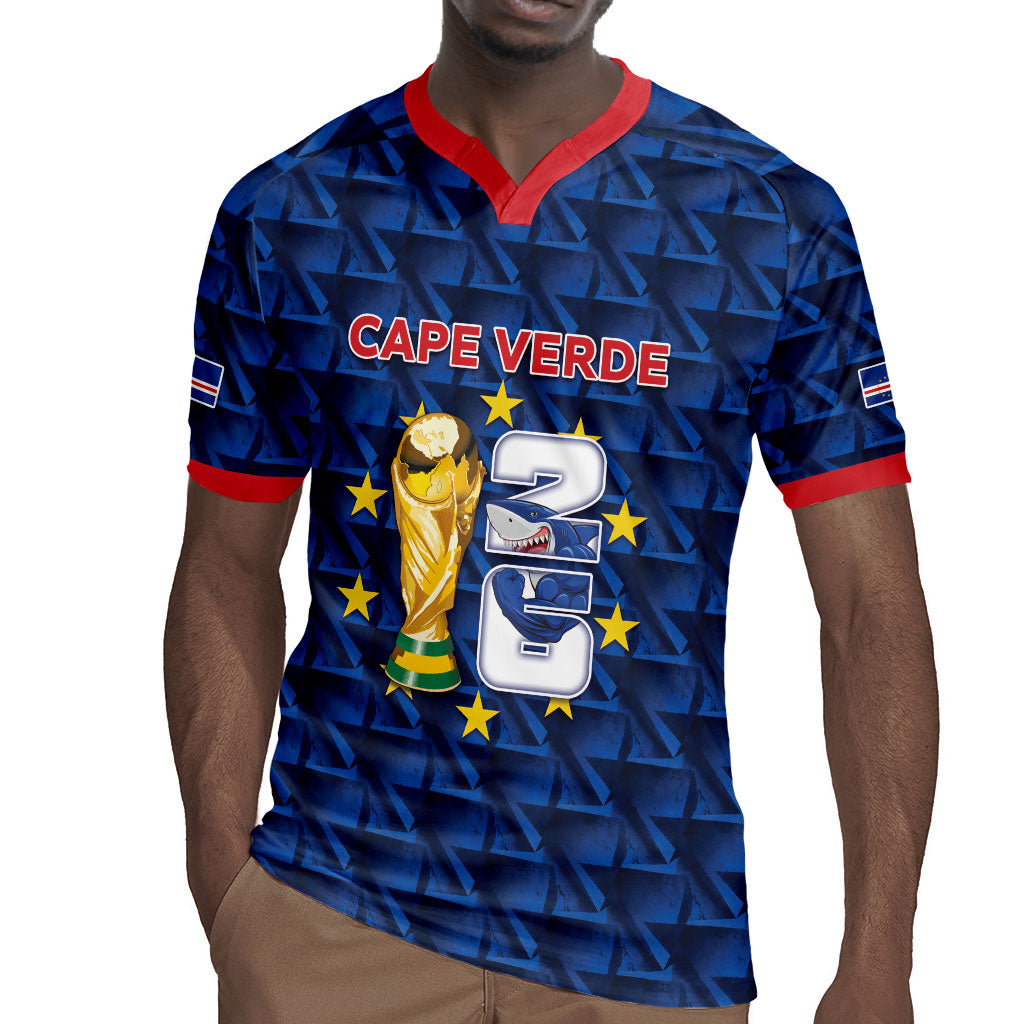 Custom Cabo Verde Football 2026 Rugby Jersey Road To Glory