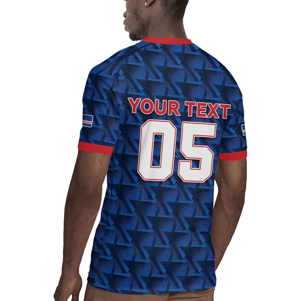 Custom Cabo Verde Football 2026 Rugby Jersey Road To Glory