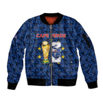 Custom Cabo Verde Football 2026 Sleeve Zip Bomber Jacket Road To Glory