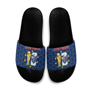 Cabo Verde Football 2026 Slide Sandals Road To Glory