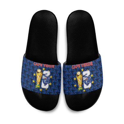 Cabo Verde Football 2026 Slide Sandals Road To Glory