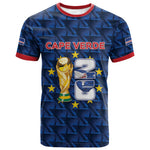 Custom Cabo Verde Football 2026 T shirt Road To Glory