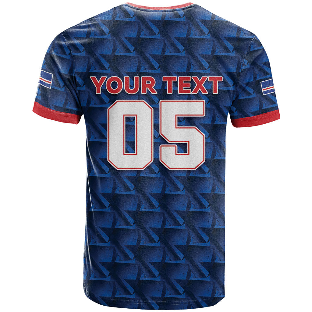 Custom Cabo Verde Football 2026 T shirt Road To Glory