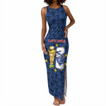 Custom Cabo Verde Football 2026 Tank Maxi Dress Road To Glory