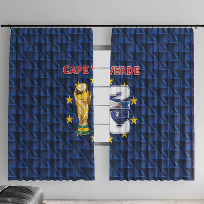 Cabo Verde Football 2026 Window Curtain Road To Glory