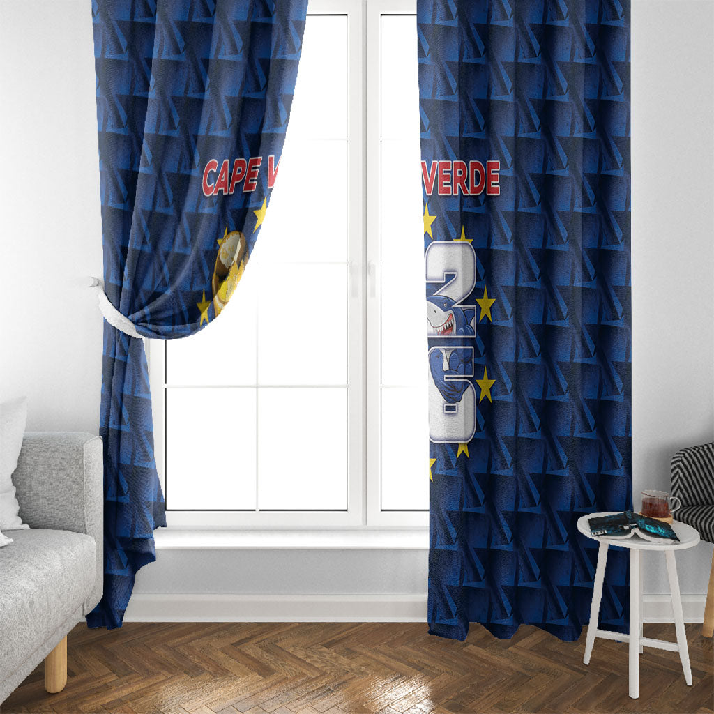 Cabo Verde Football 2026 Window Curtain Road To Glory