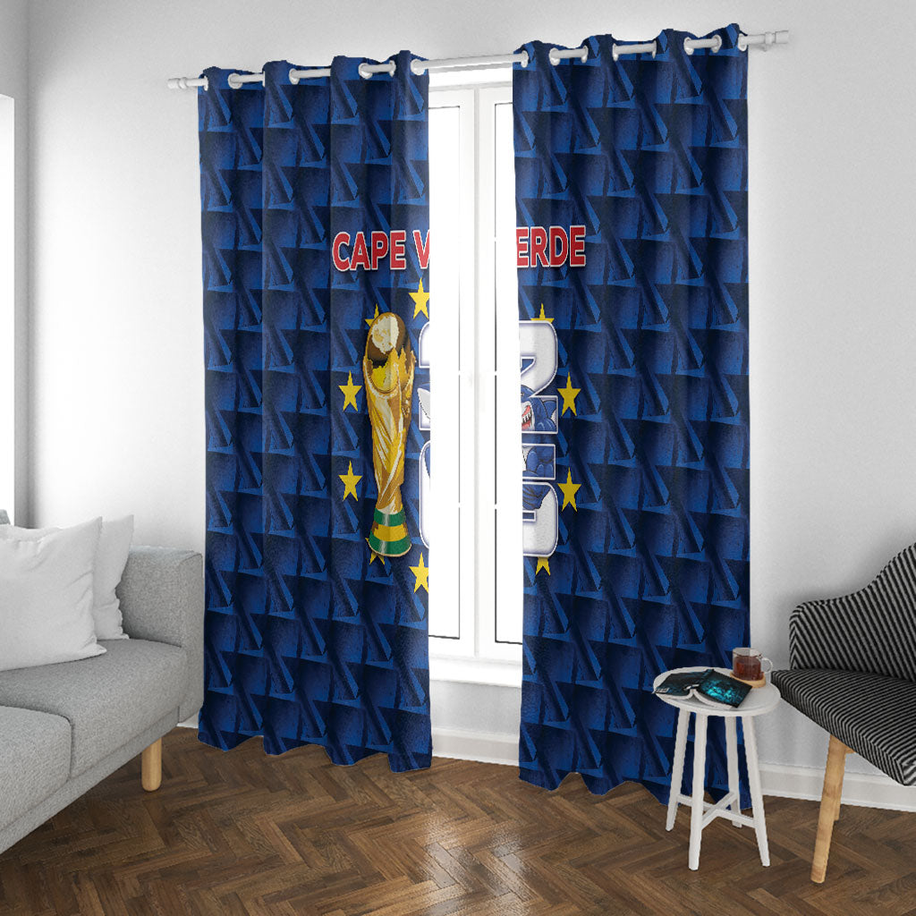 Cabo Verde Football 2026 Window Curtain Road To Glory